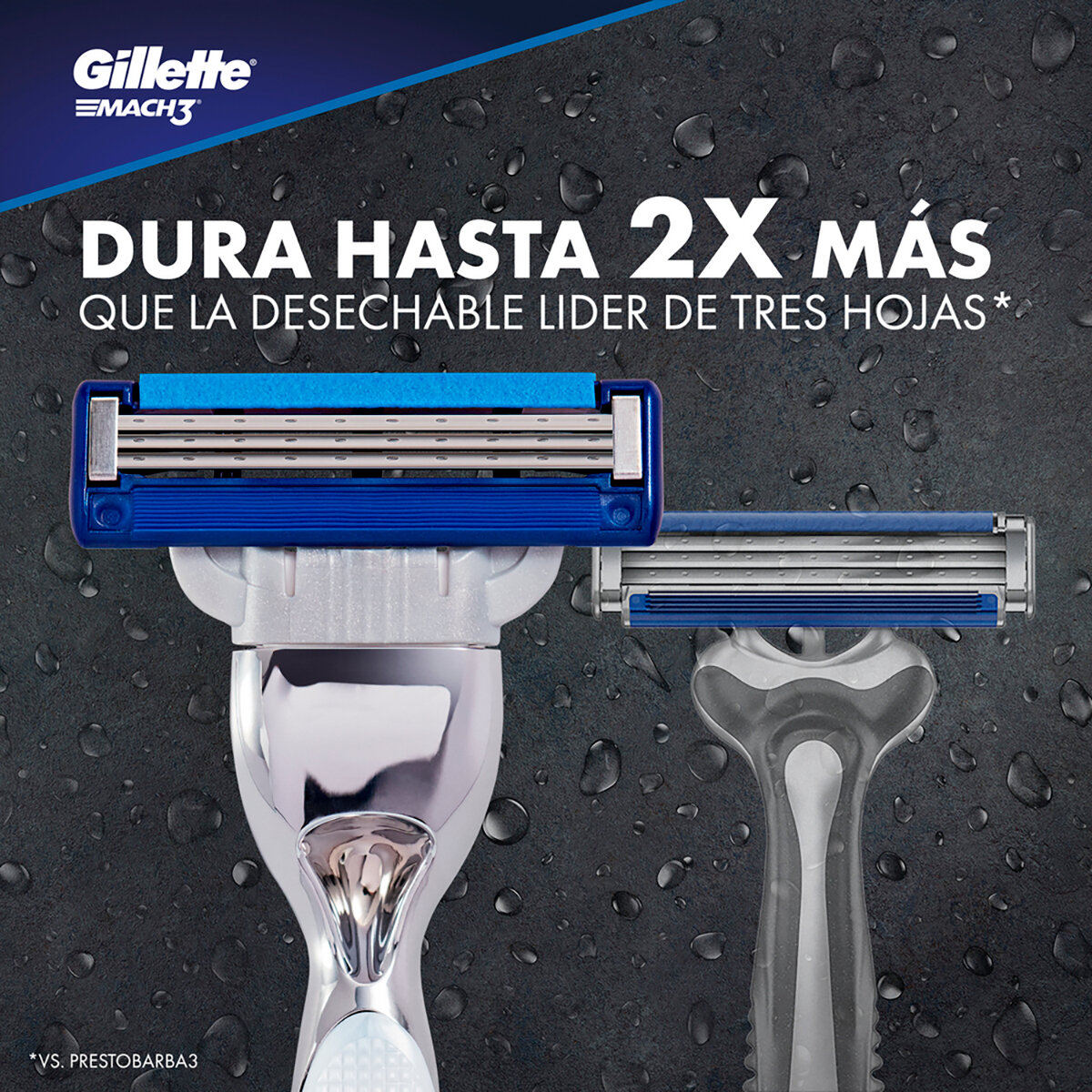 Gillette Proglide Máquina Para Afeitar Recargable + 9 Repuestos Para Afeitar