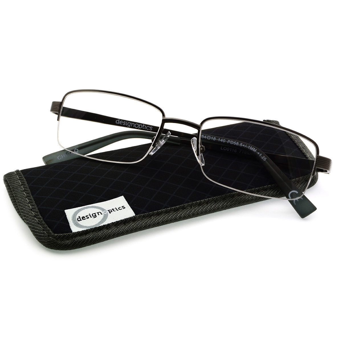 Design Optics, Lentes de Lectura, Dioptría 1.50, Ben, 3 Piezas