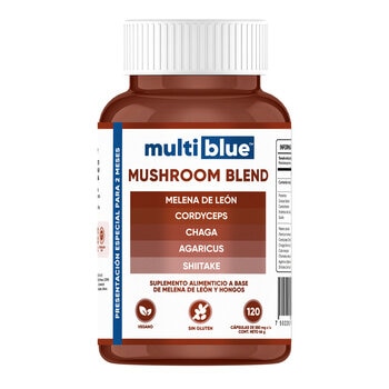 Multiblue Mushroom Blend 120 Cápsulas