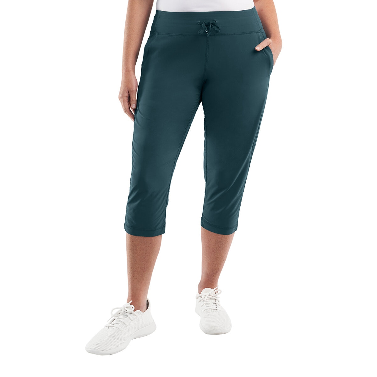 Kirkland Signature Pants Capri para Dama Azul Extra Grande