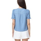 Frye Blusa para Dama Azul claro Mediana Frye Blusa para Dama Azul claro Mediana