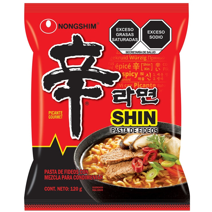 Nongshim Shin Ramyun 18 pzs de 120 gr