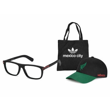 Adidas OR5142@55002 Armazón Oftálmico + Tote Bag Mexico City + Gorra México Tricolor. Adidas OR5142@55002 Armazón Oftálmico + Tote Bag Mexico City + Gorra México Tricolor.