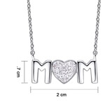 Mayfer, Dije con Palabra Mom, decorado con Cristal Austríaco