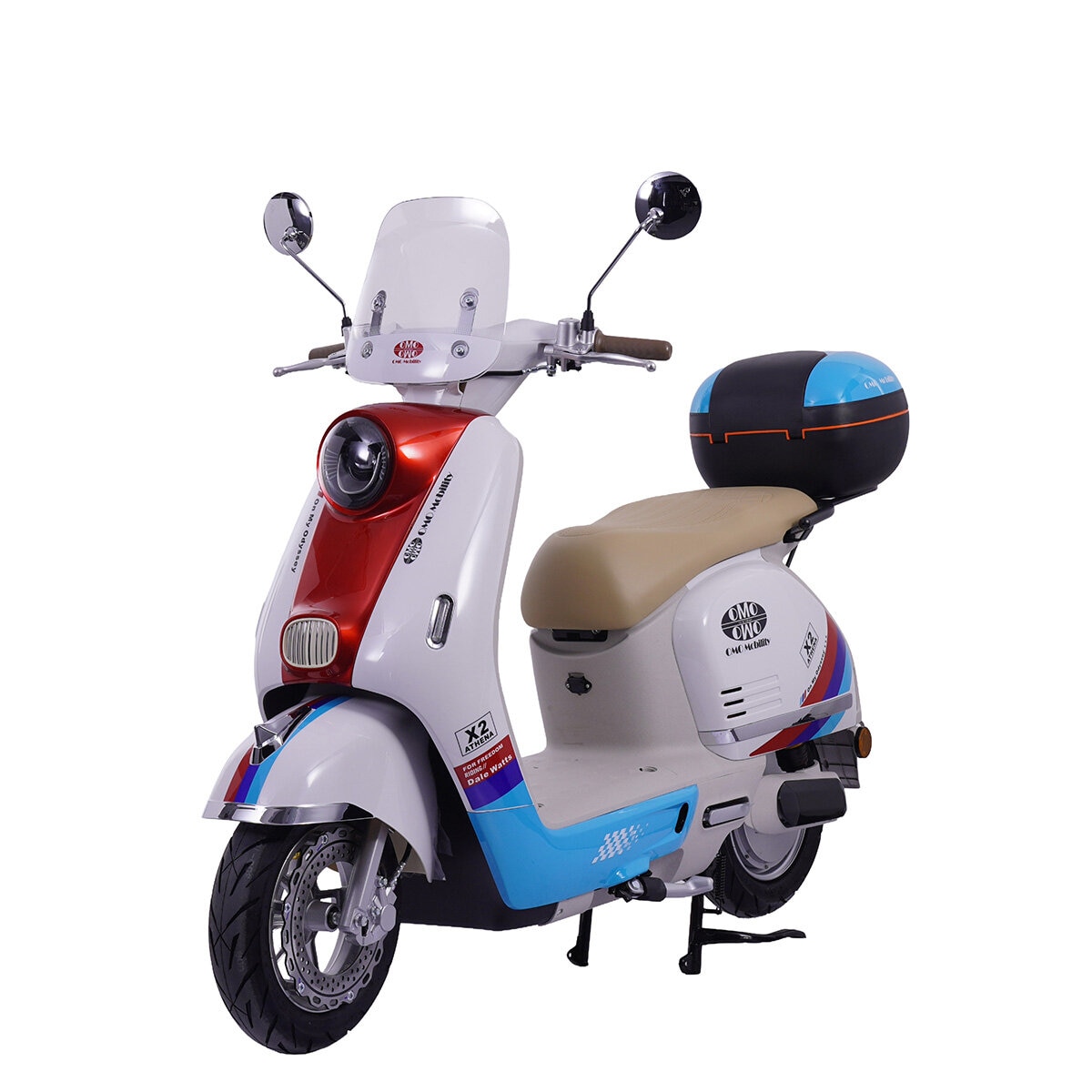 OMO Motocicleta Eléctrica Athena X2 Multicolor OMO Motocicleta Eléctrica Athena X2 Multicolor
