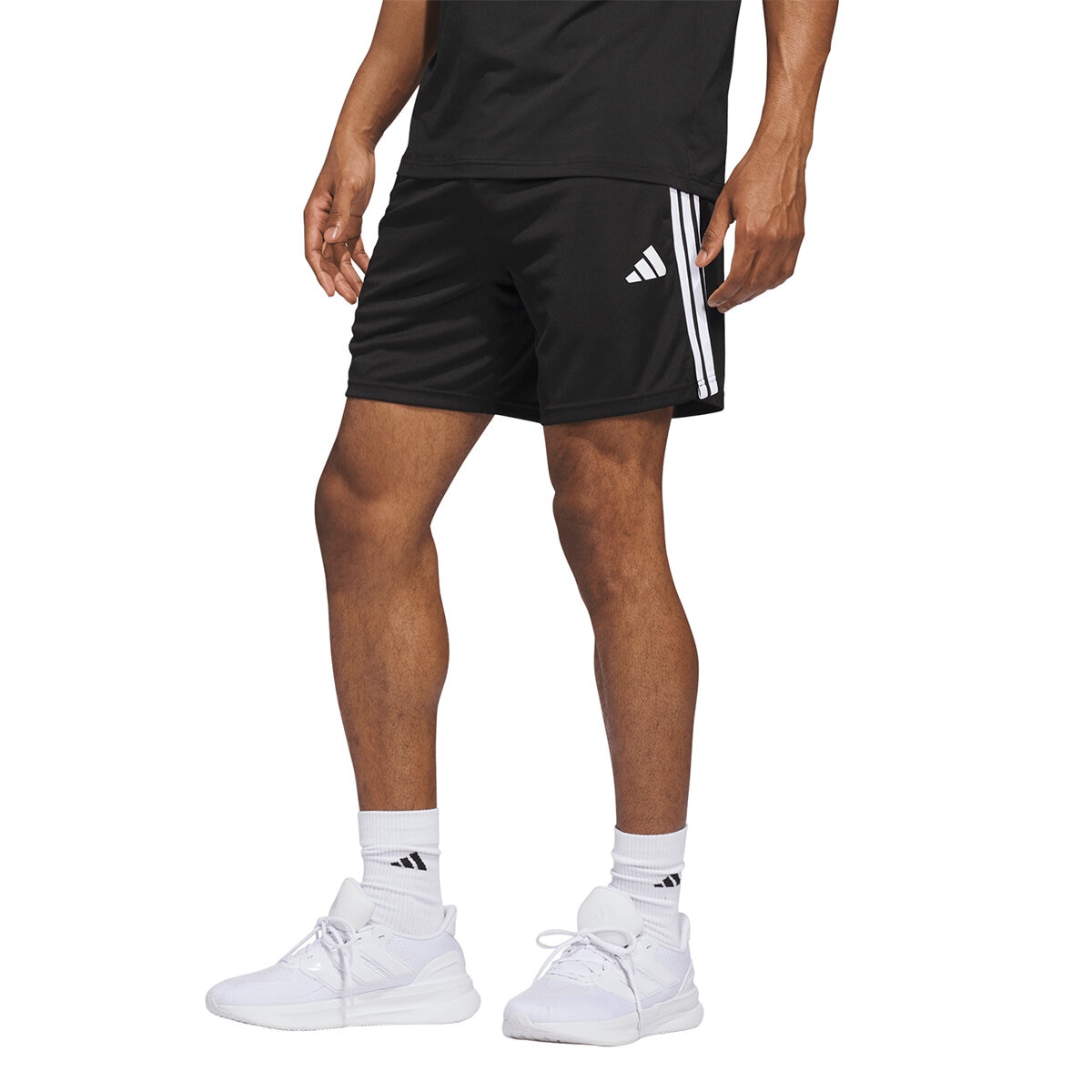 Adidas Shorts Deportivos para Caballero Negro Grande Adidas Shorts Deportivos para Caballero Negro Grande
