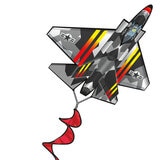 Brainstorm Papalote de Nylon Tamaño Gigante: Avión de Combate