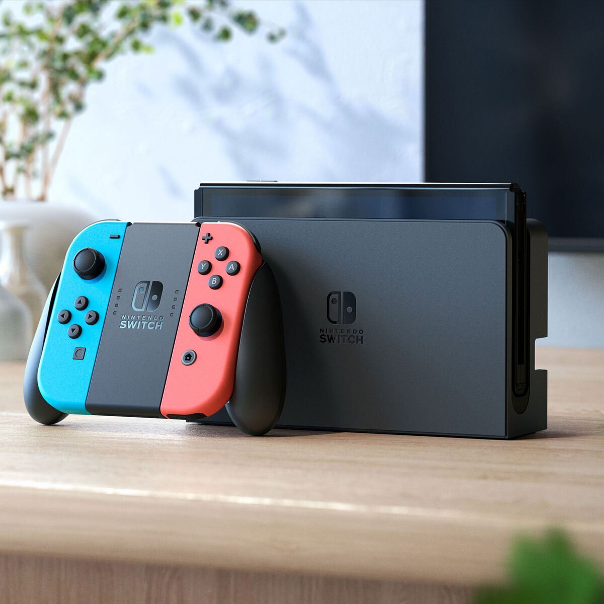 Nintendo Switch™ Modelo OLED Consola Versión Neón Costc...