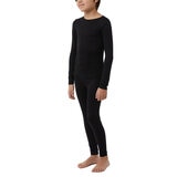 32 Degrees Heat Ropa Termica 2 piezas para Niños y Niñas Negro 12 / 14 Años