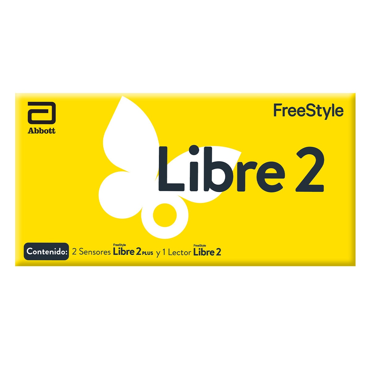 Freestyle Libre 2 Plus Monitoreo de Glucosa 1 Lector y 2 Sensores
