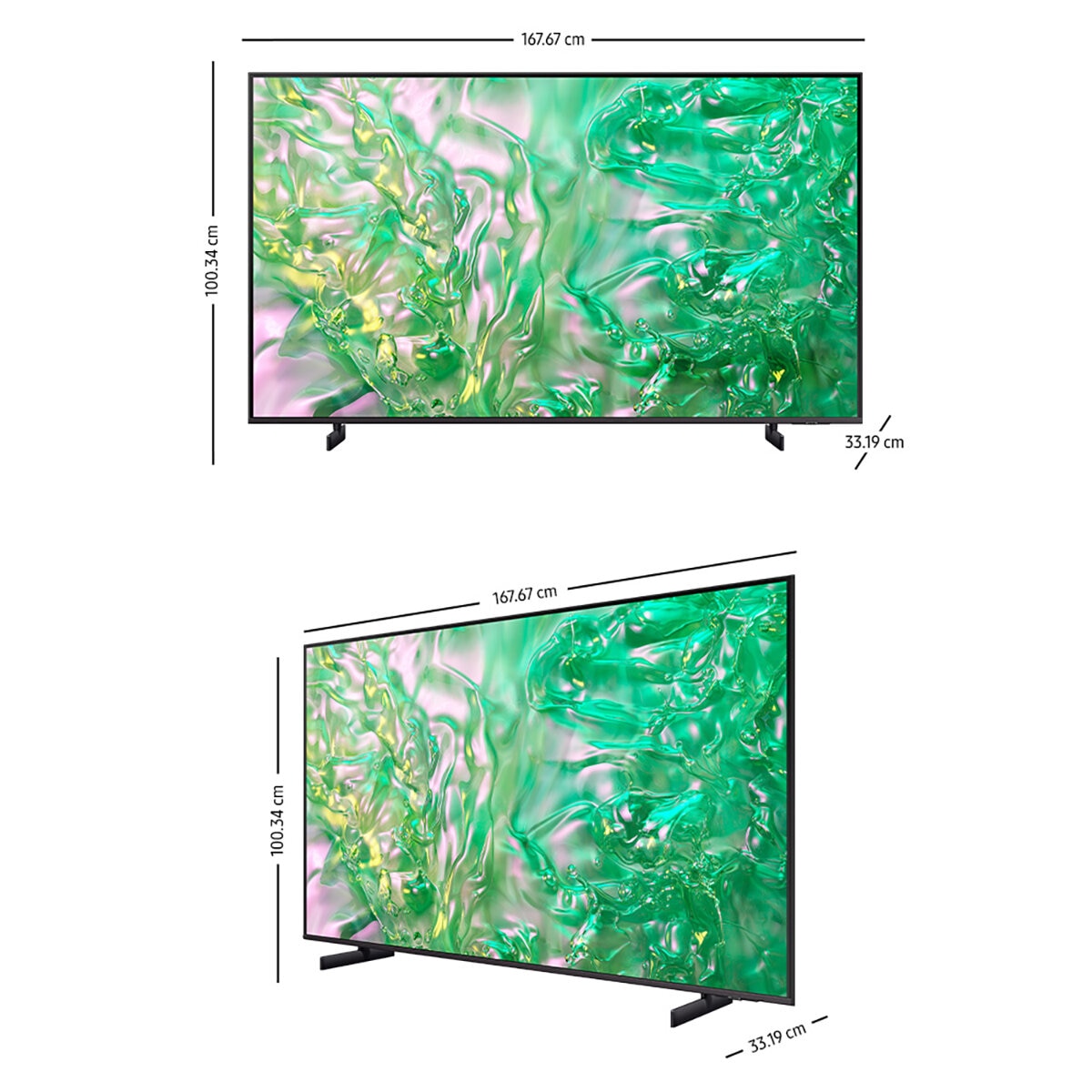 Samsung Pantalla 75" Crystal UHD Smart TV