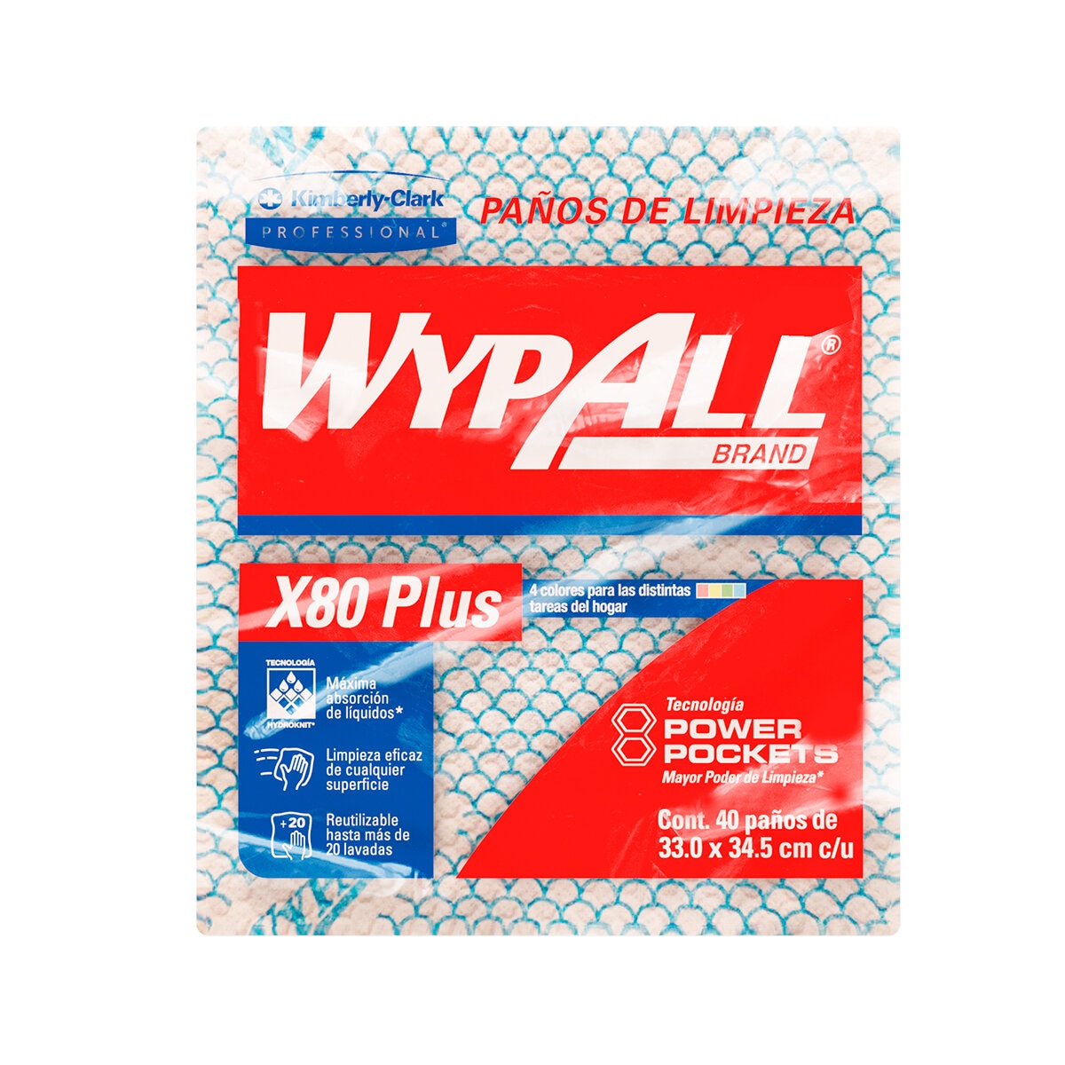 Wypall Paños de Limpieza 40 pzas