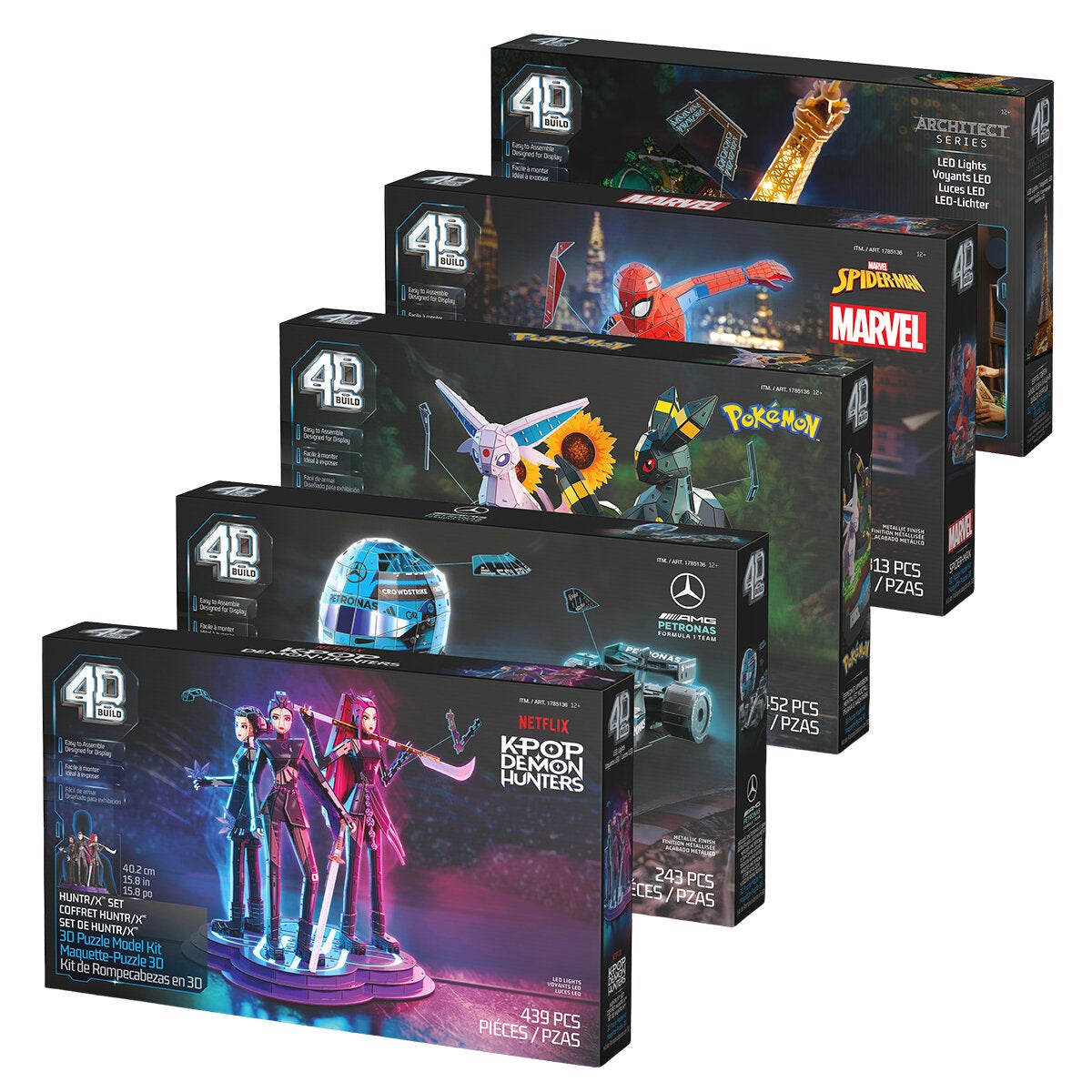 4D Build, Kit de Rompecabezas 3D