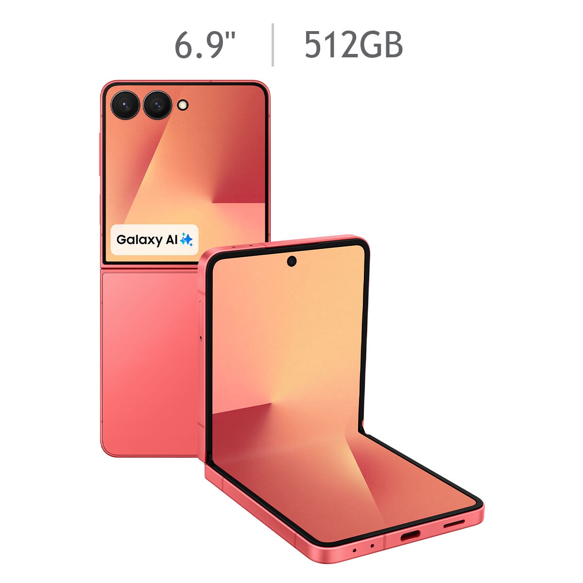 Samsung Galaxy Z Flip 7 512GB Coral