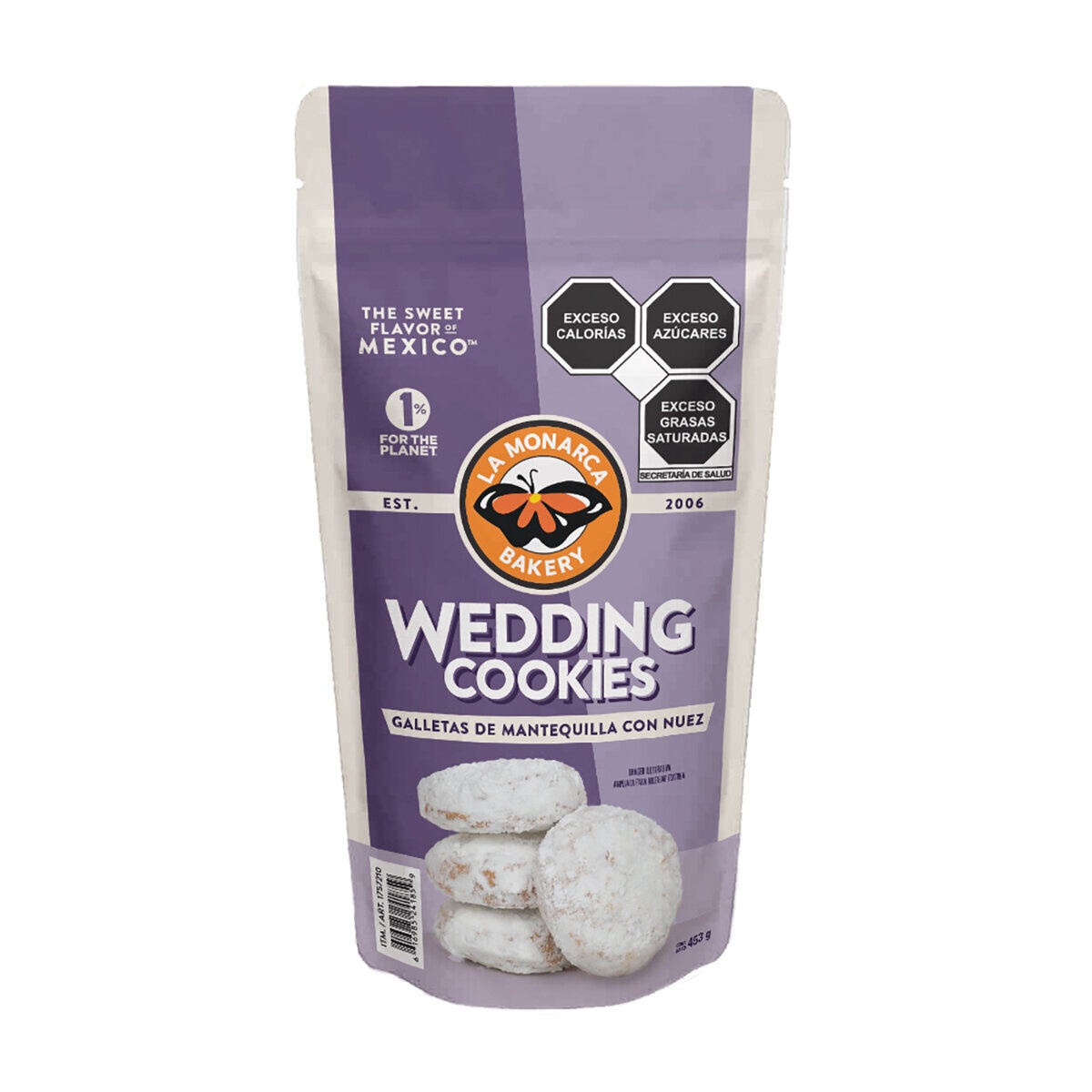 La Monarca Bakery Galletas Espolvoreadas 453g