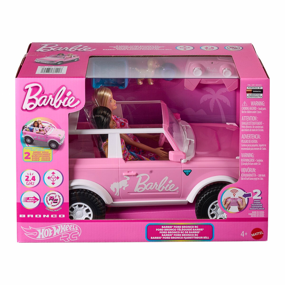 Barbie Ford Bronco Vehículo a Control Remoto