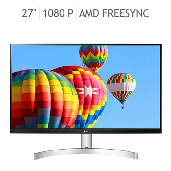 LG Monitor 1080p 27" Radeon FreeSync™ 27MK600M-W.AWM 
