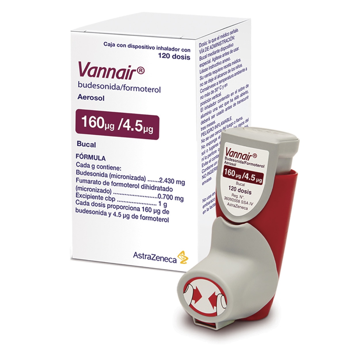 Vannair 160/4.5mcg 120 Dosis 