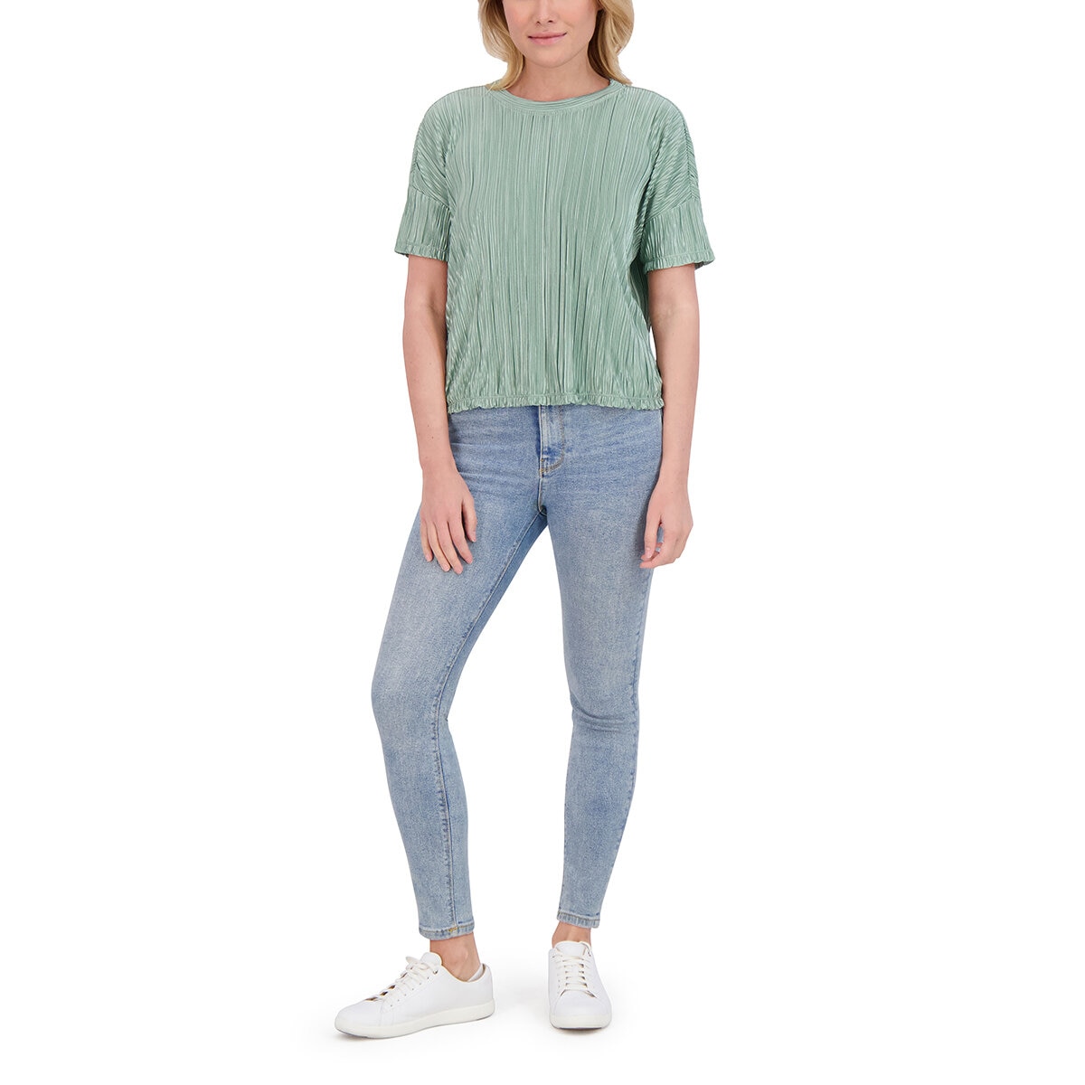 Marc New York Blusa para Dama Verde Extra Chica