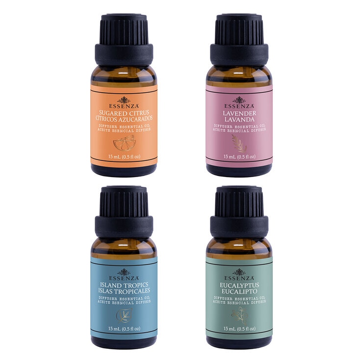 Essenza Difusor Eléctrico con 4 Aceites Esenciales Essenza Difusor Eléctrico con 4 Aceites Esenciales