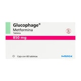 Glucophage 850 mg 60 Tabletas