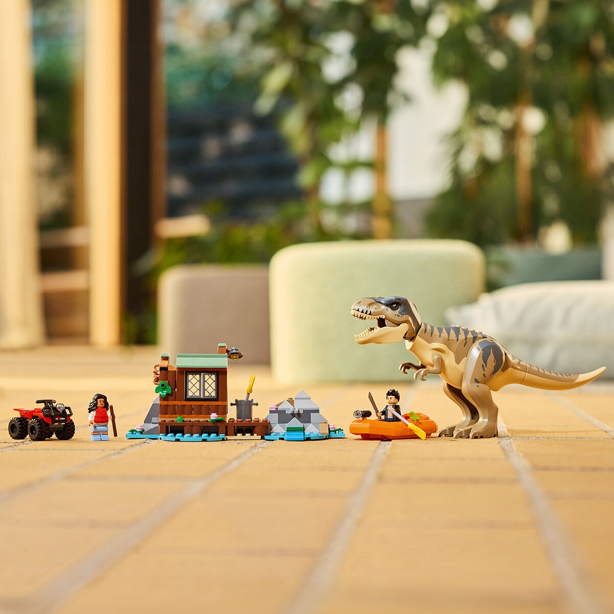 LEGO Jurassic World, Huida por el río