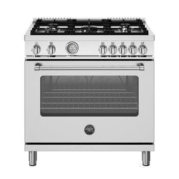 Bertazzoni Estufa 6 Quemadores y Horno 5.9"