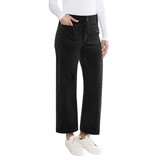 Matty M Pantalones de Pana para Dama Negro 2 Matty M Pantalones de Pana para Dama Negro 2