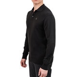 United Colors of Benetton Suéter tipo polo para Caballero Negro Chica