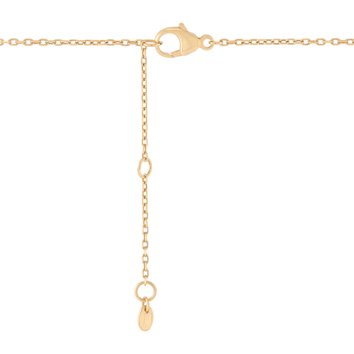 Dije de Gota, Oro Amarillo 14K, Cadena, 45.72cm Dije de Gota, Oro Amarillo 14K, Cadena, 45.72cm