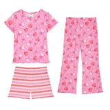 Saint Eve Pijama 3 piezas para Niños y Niñas Rosa 14 / 16 Años