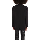 Steve Madden Blazer para Dama Negro Grande
