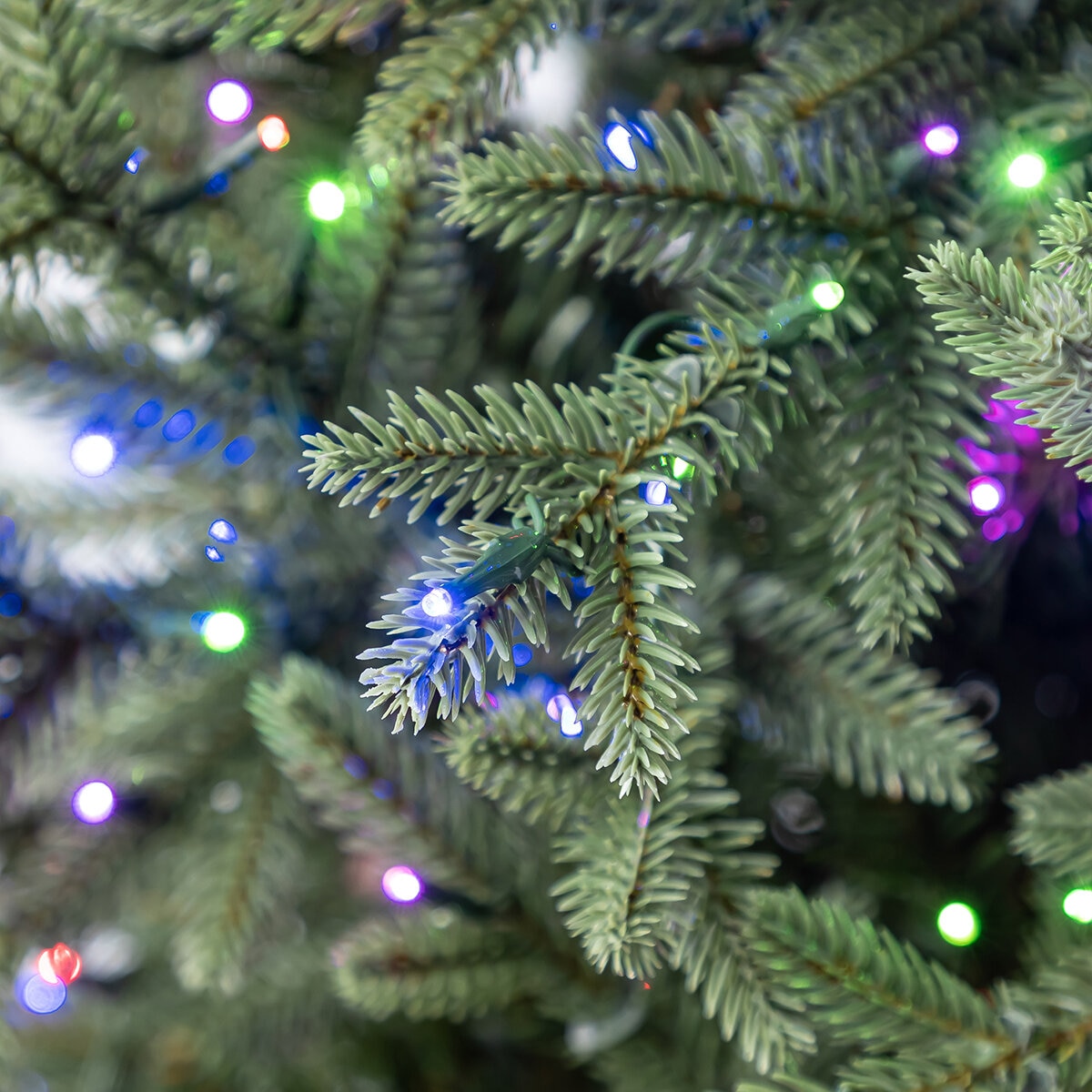 Árbol de Navidad Pre-Iluminado 1.9m con 1,200 Luces Radiant Micro LED