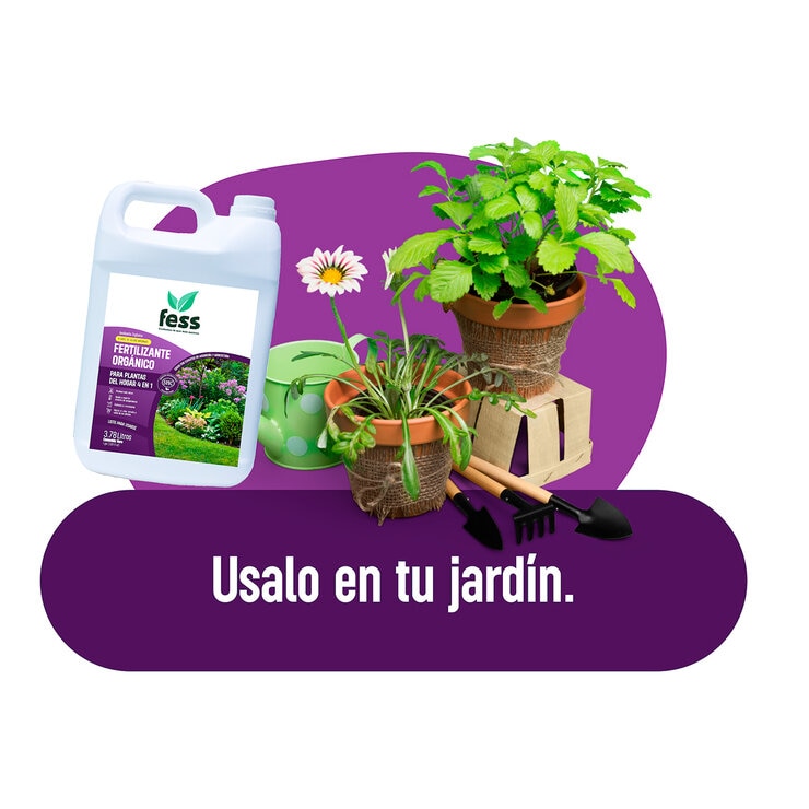 Fess, Fertilizante Orgánico para plantas, 3.78L +1L