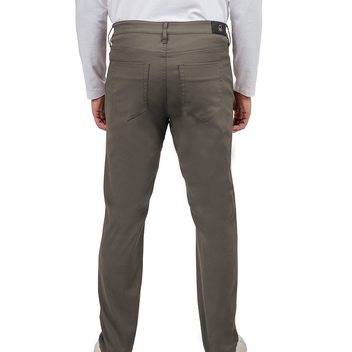 United Colors of Benetton Pantalones para Caballero Café 30X32