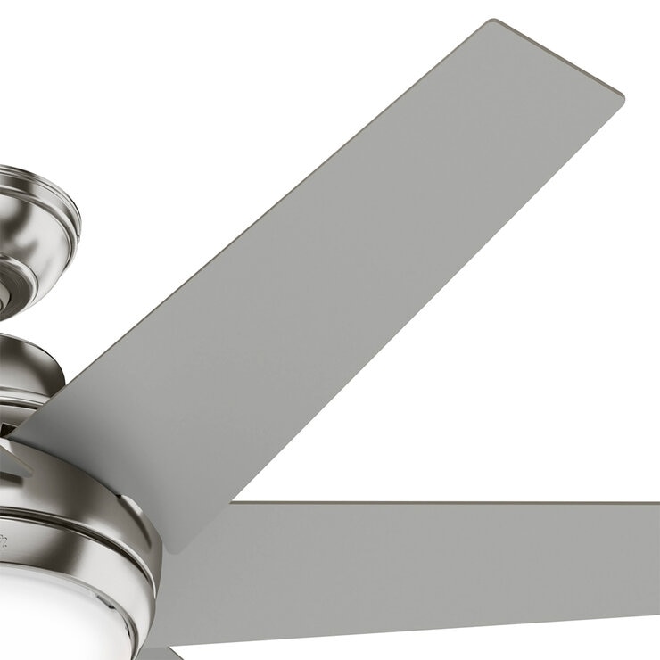 Hunter, Ventilador Sotto Brushed Nickel 52"