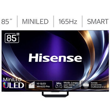 Hisense Pantalla 85" Miniled 4K Google TV Hisense Pantalla 85" Miniled 4K Google TV