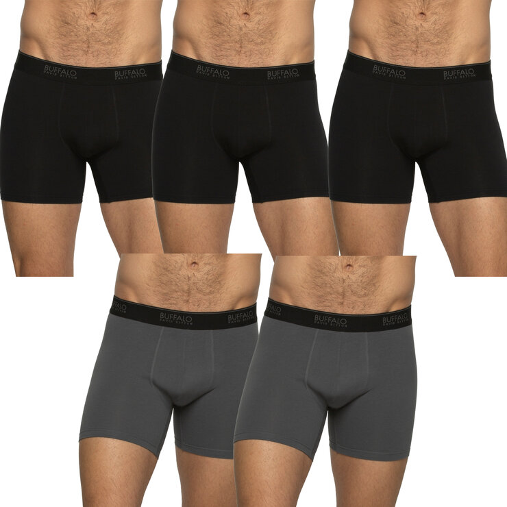 Buffalo David Bitton Bóxers para Caballero 5 piezas Varias Tallas y Colores