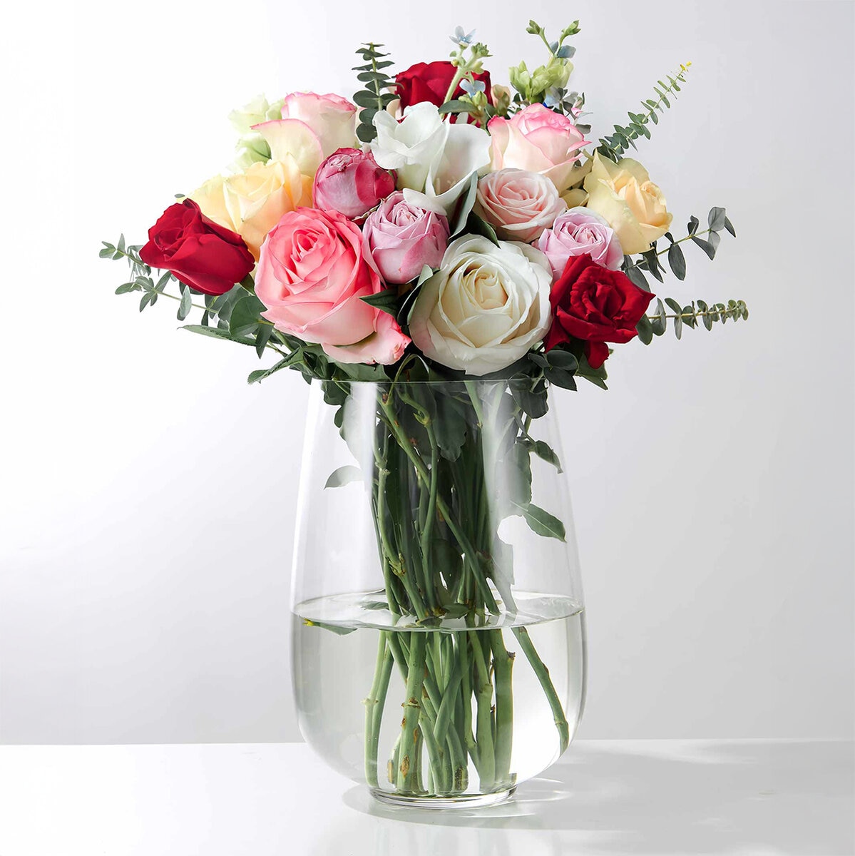 King Crystal Jarrón de Cristal Fino