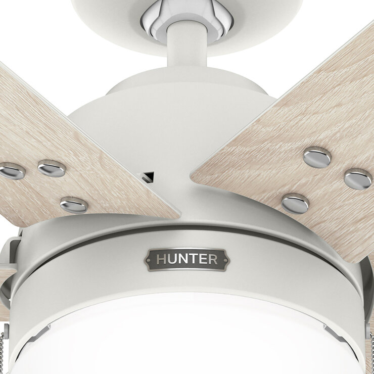 Hunter, Ventilador Spokane Matte Fresh White 40" Hunter, Ventilador Spokane Matte Fresh White 40"