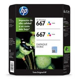 HP667 Cartucho de Tinta Tricolor HP667 Cartucho de Tinta Tricolor