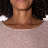 Mario Serrani Italy Blusa estilo túnica para Dama Café Mediana