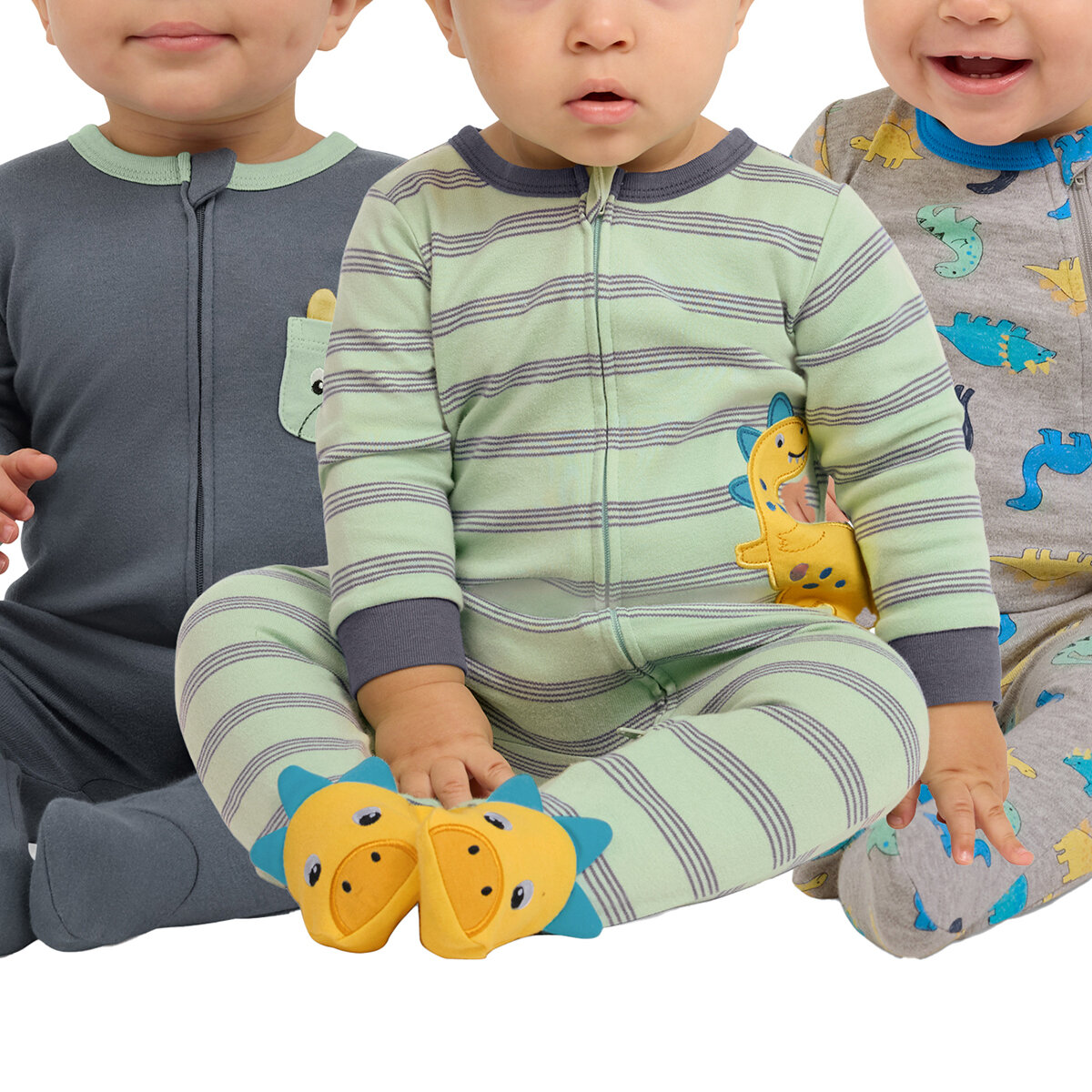 Koala Baby Mameluco 3 piezas para Bebé Varias Tallas y Colores