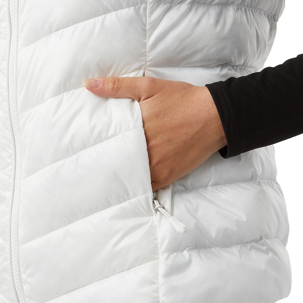 32 Degrees Heat Chaleco para Dama Blanco Chica