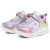 Bluey, Tenis Original Color Lila con Luces, para Niña