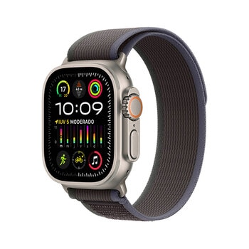 Apple Watch Ultra 2 (GPS + Cellular) Caja de Titanio 49mm con Correa Trail Negro/Azul