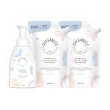 Oh!Ganics Kit Shampoo 2 en 1 de 440 ml con 2 Refills