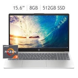 HP 15-fc0043la Laptop 15.6" Full HD AMD Ryzen 3 8GB 512GB SSD