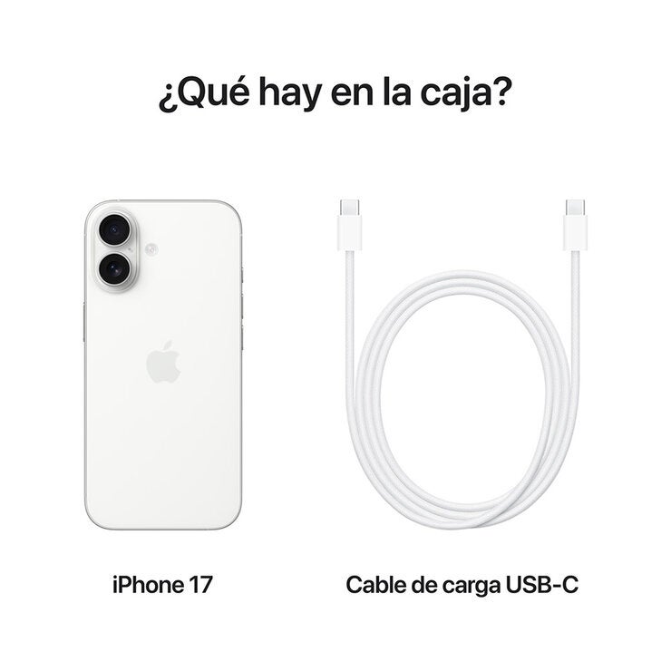 Apple iPhone 17 256GB Blanco