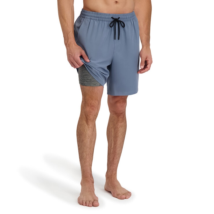 DKNY Traje de Baño para Caballero Azul Grande